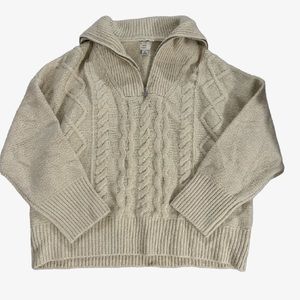 A new day - Oversized half zip sweater - never worn